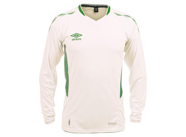 UMBRO UX-1 Jersey LS Vit/Grön S Matchtröja lång ärm 